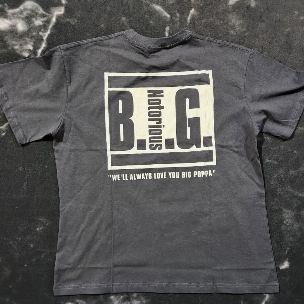 VINTAGE Winterland Biggie Smalls T-Shirt Tee Notorious B.I.G. Puppet Strings 90s - Picture 2 of 9